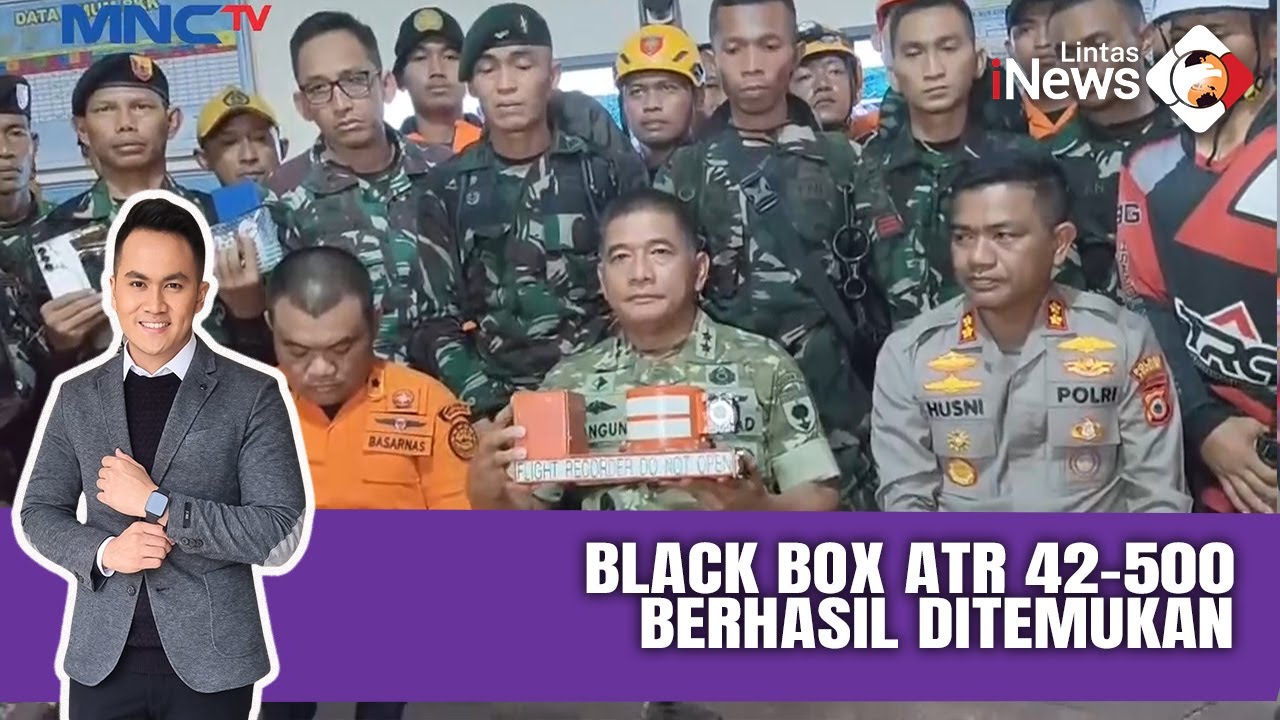 Black Box Pesawat ATR 42-500 Berhasil Ditemukan |FULL LIS (22/10)