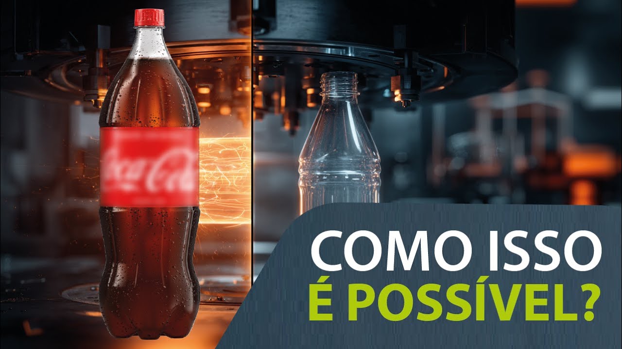 O processo industrial completo do plástico PET: Como a Garrafa PET é feita