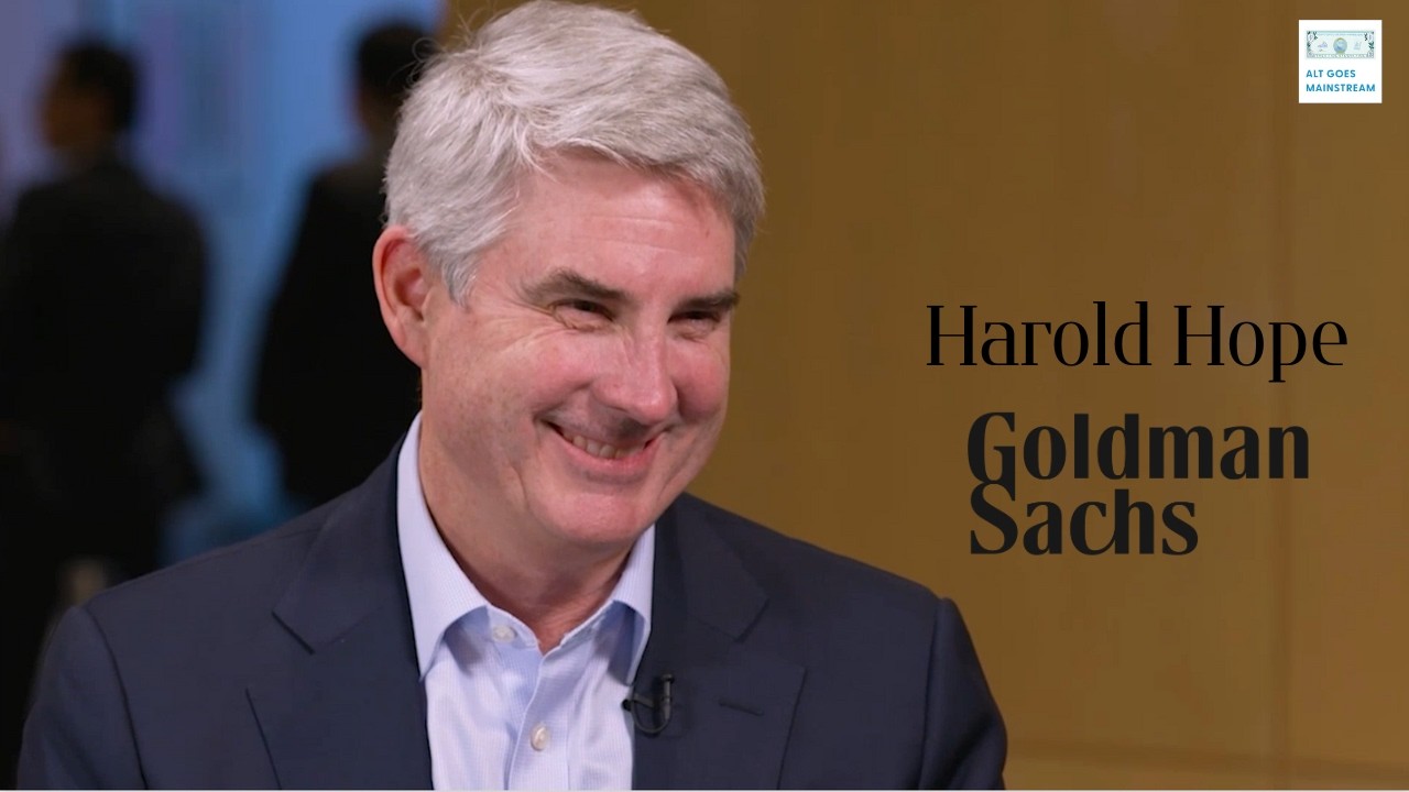 Goldman Sachs' Harold Hope - Secondaries: A Primary Consideration