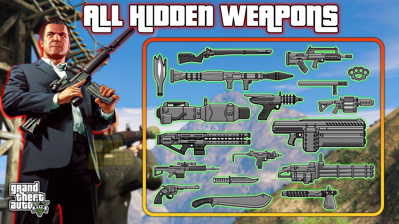 GTA 5 &ndash; All Secret Weapon Locations You MUST Find (Story Mode Guide)