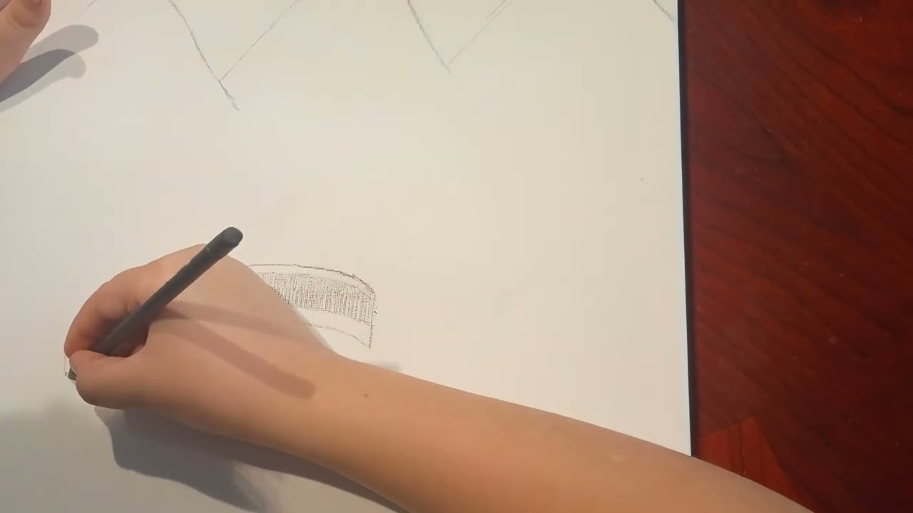 Beginner Landscape Painting | Mountains, Water, Bridge & Trees - Episode 1