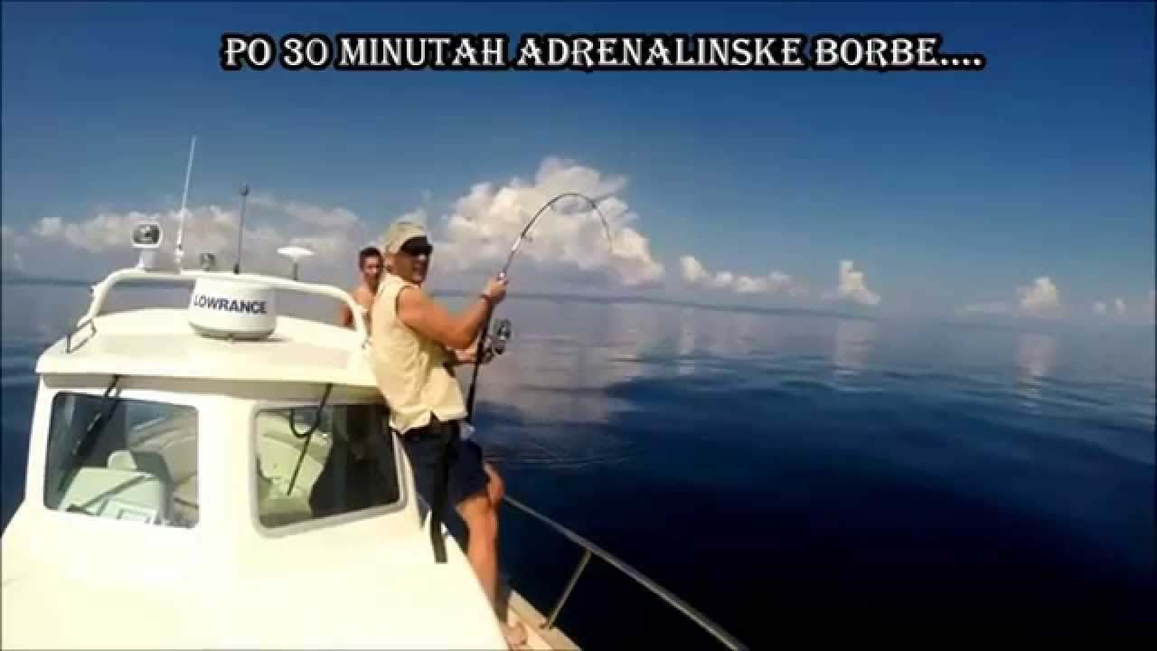 Big game fishing bonaca Adriatic sea Kvarner Tuna Drifting