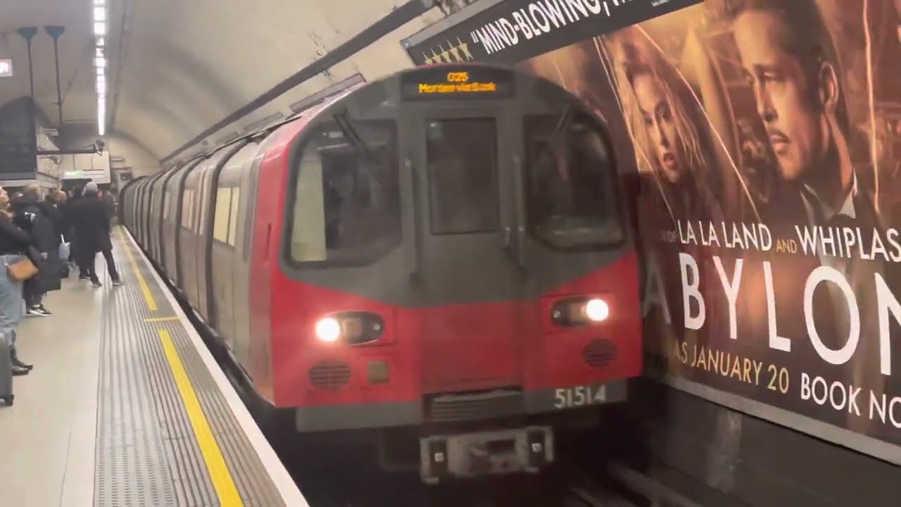 Northern line from Euston to Bank ￼