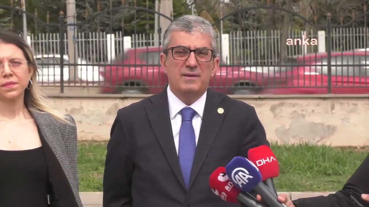 CHP Grup Başkanvekili Gökhan Günaydın, Anayasa Mahkemesi önünde açıklama yaptı | Ankara