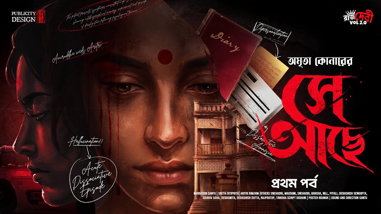 সে আছে | Amrita Koner | প্রথম পর্ব | New Bengali Audio Story | Suspense/Thriller Story | #suspense