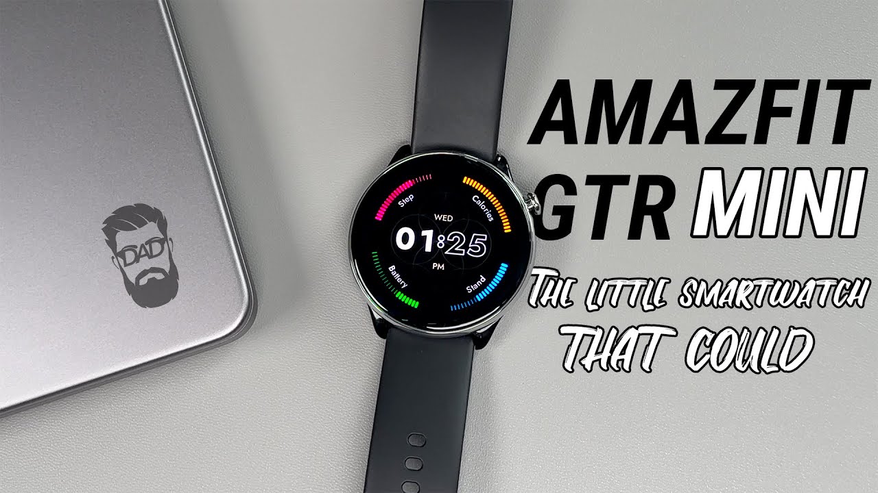 Распаковка и обзор Amazfit GTR Mini — маленькие умные часы, которые могли бы