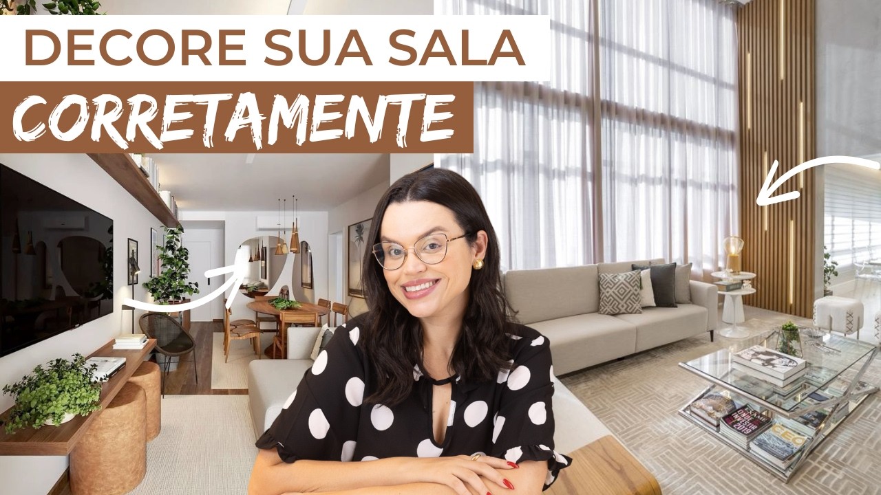 SALA PEQUENA, MÉDIA OU GRANDE? SAIBA COMO DECORAR DA FORMA CERTA