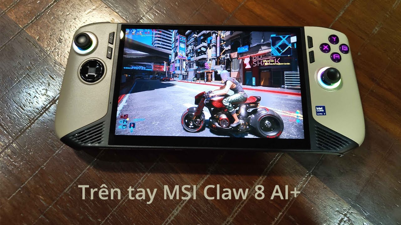 Знакомство с MSI Claw 8 AI+: Intel снова на высоте, но у неё всё ещё много недостатков