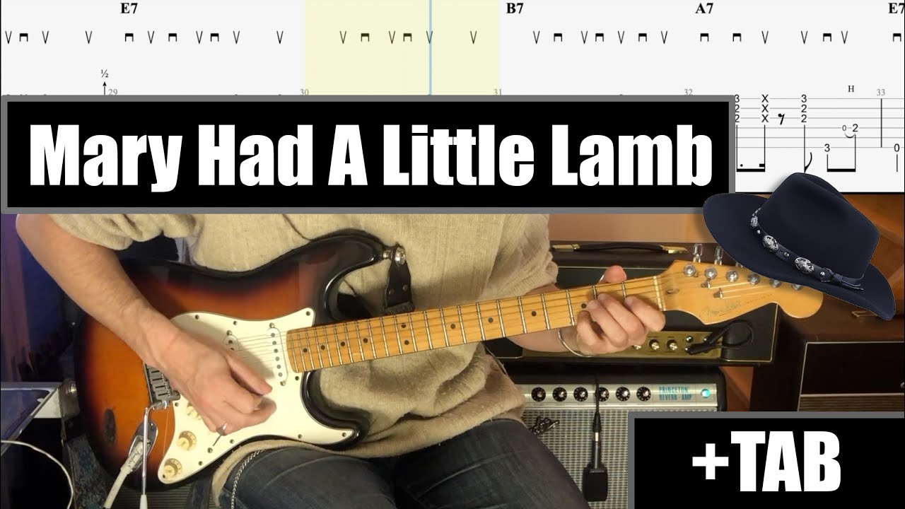 Mary Had A Little Lamb Cover + TAB