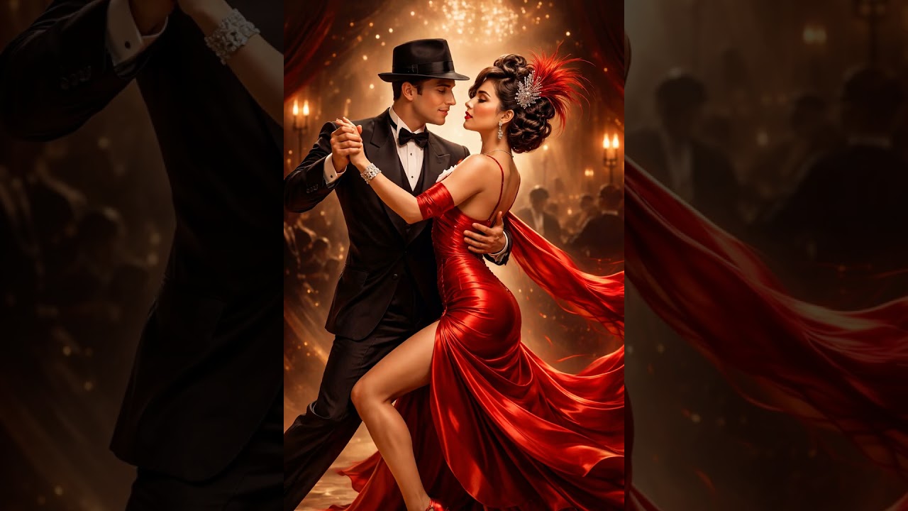 “Por Allá y Por Aquí”🔥 Tango Pasión – Amor Prohibido Bajo las Luces del Salón