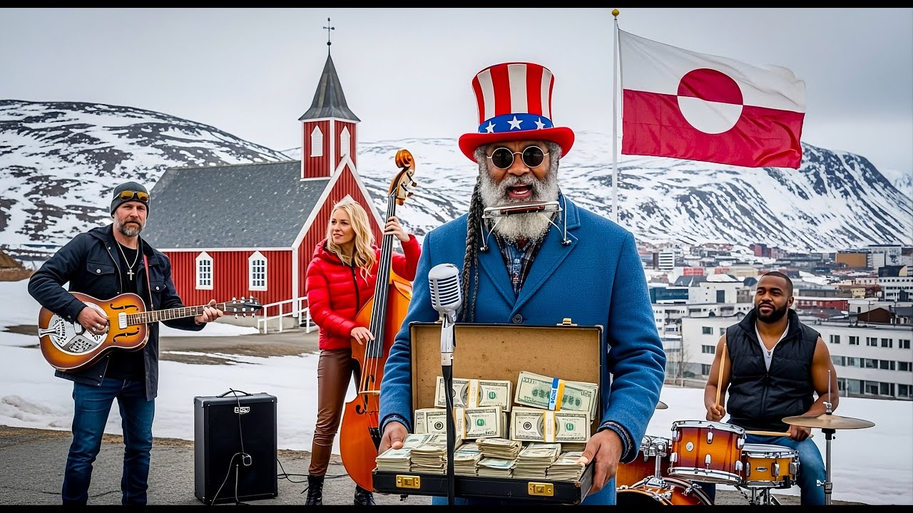 Greenland.  Let's make a deal. Delta Blues.