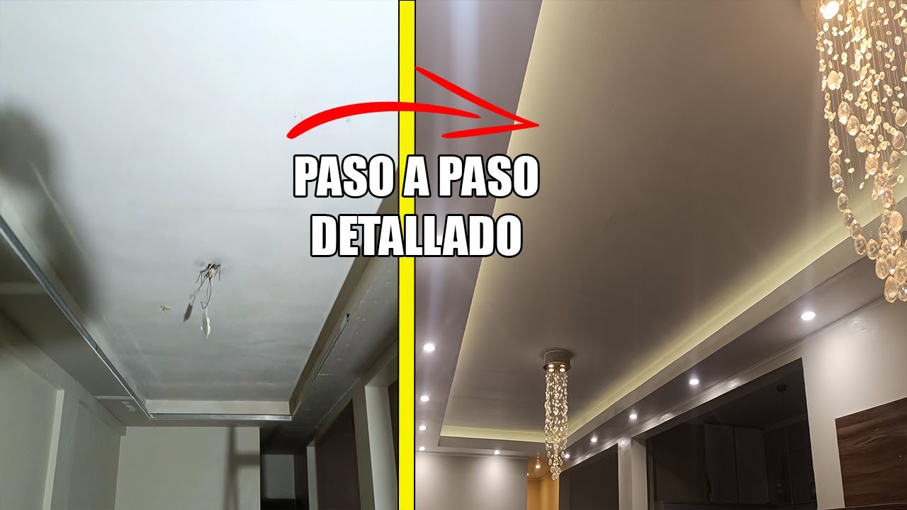 ⚡Como hacer cenefa de drywall (pt1) #dise&ntilde;o #decoracion #interiordesign  #arquitectura #tablaroca