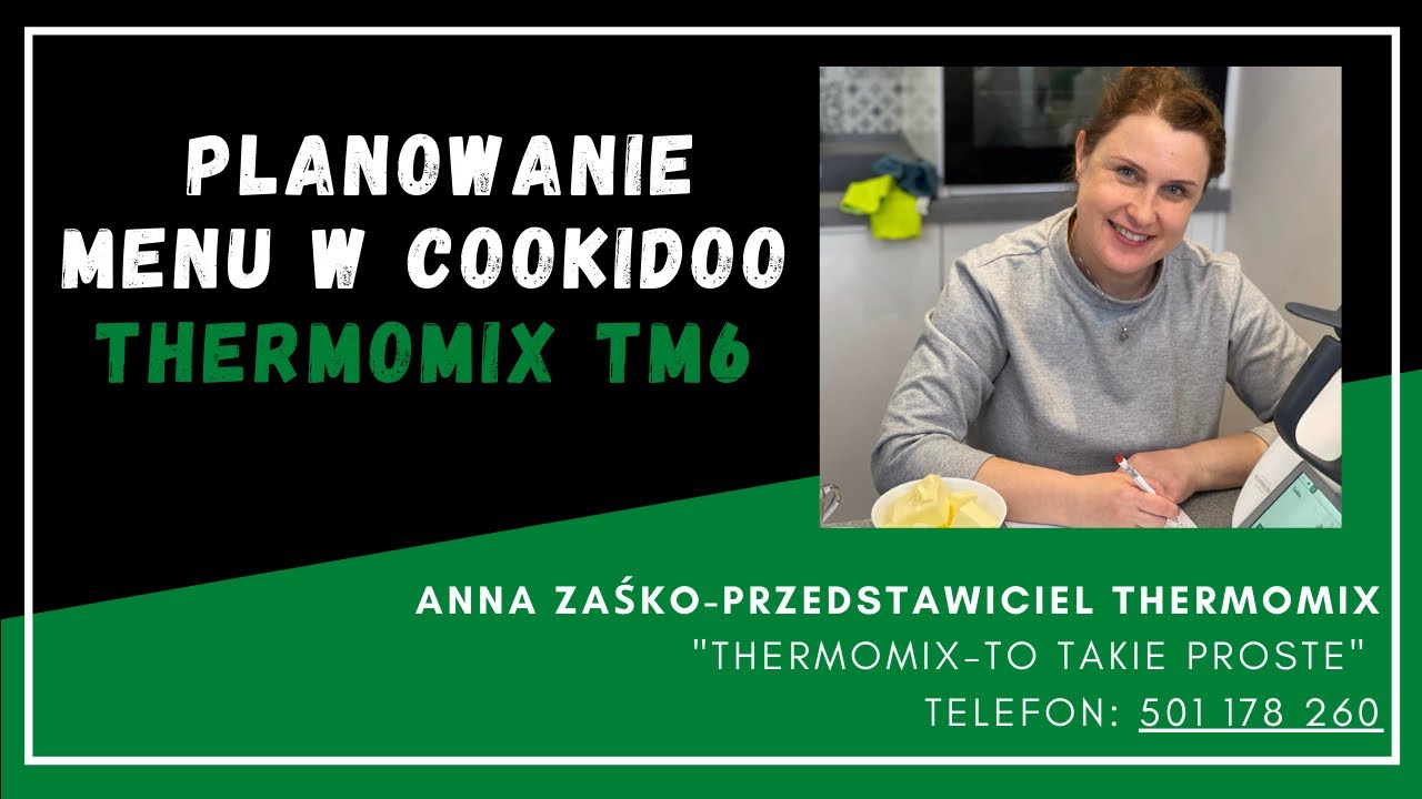 Thermomix | Planowanie MENU | Cookidoo  Instrukcja