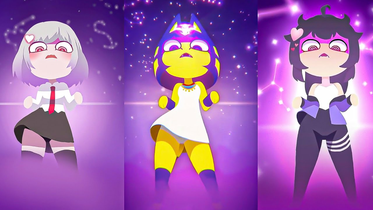 최면술 Vs Ankha Vs Howcow Dance Battle #최면술 #howcow #ankha