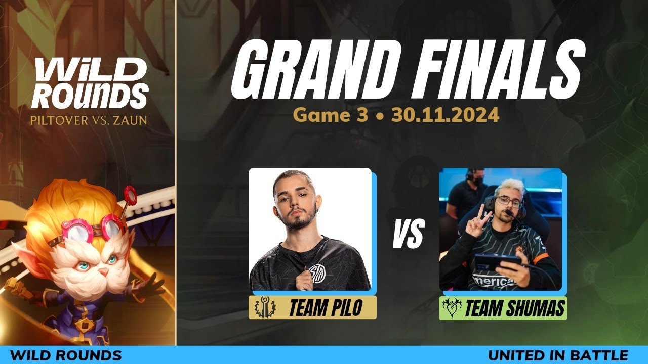 Team Pilo vs. Team Shumas - Game 3 (Bo7) | Grand Finals | Wild Rounds Brazil • Piltover × Zaun 🇧🇷