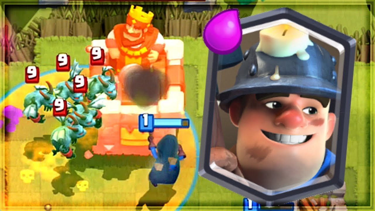 Clash Royale - PEKKA MINER CONTROL! Easy Challenge Deck