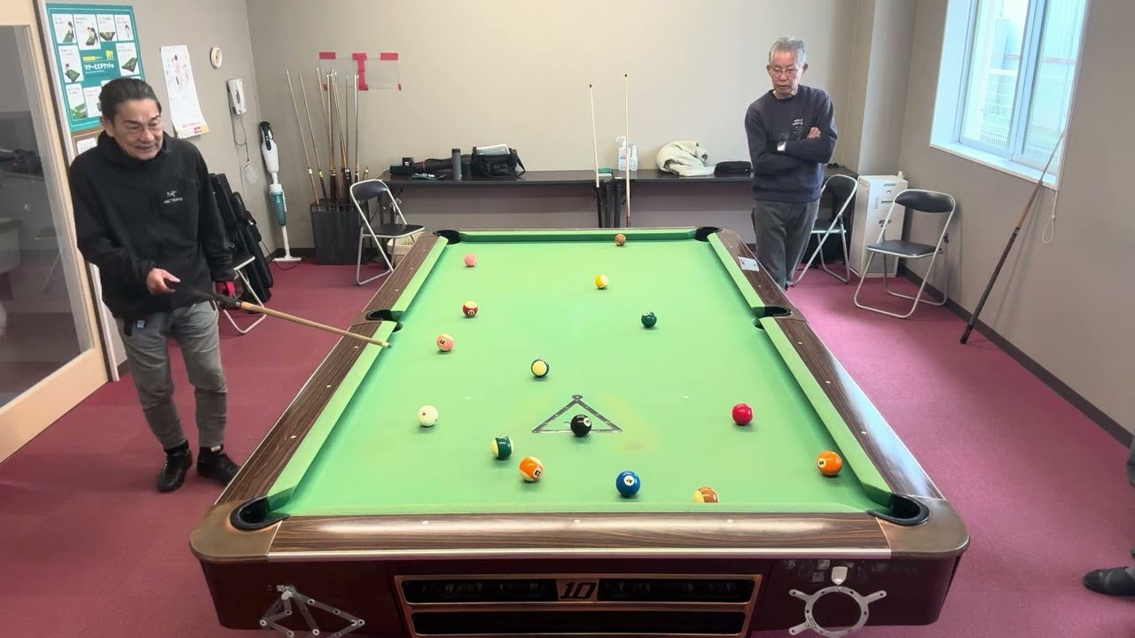 3️⃣0️⃣ワイワイビリヤード🎱勝ち残り。3月14日