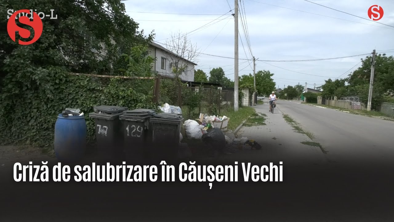 Criză de salubrizare în Căușeni Vechi