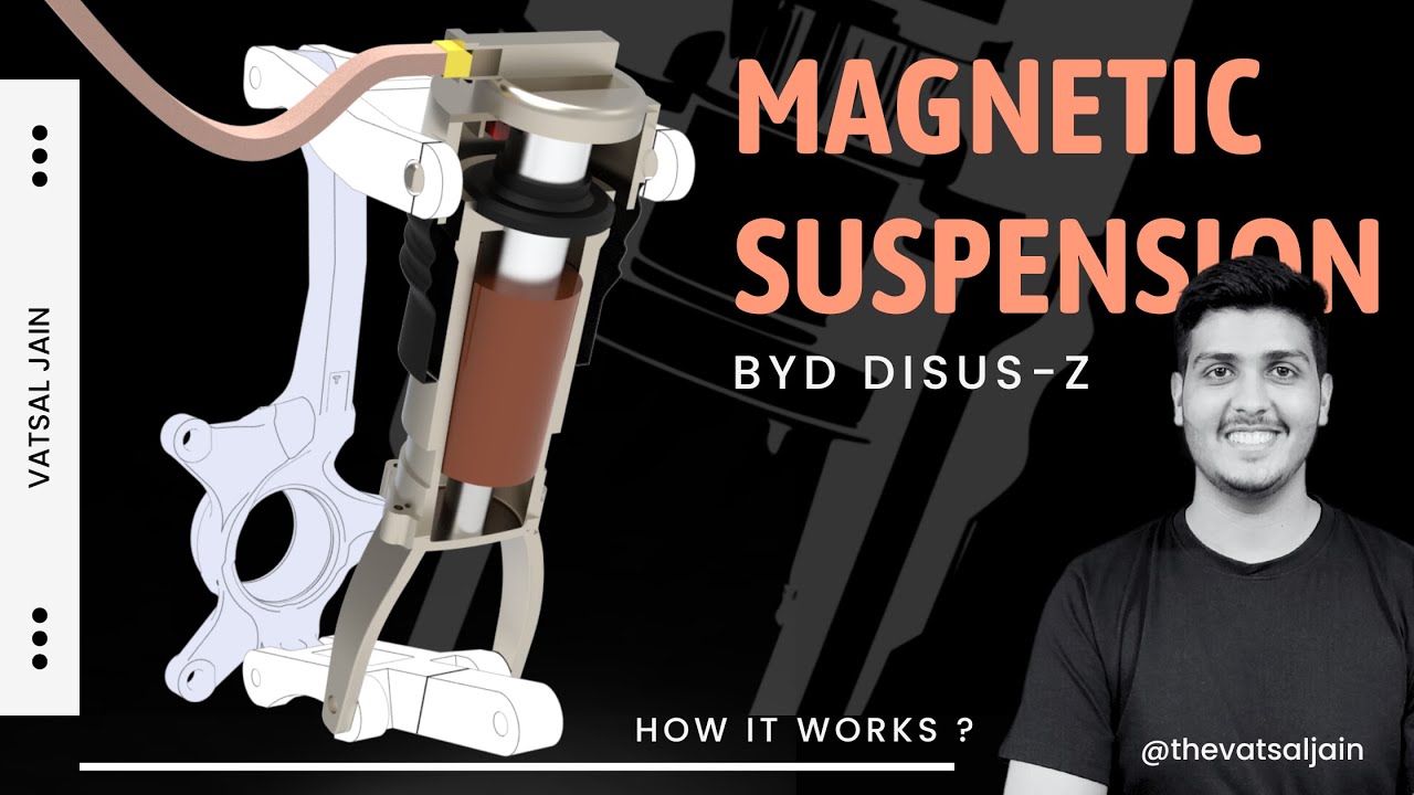 Magnetic suspension systems: How they work ? | BYD'S DiSus-Z
