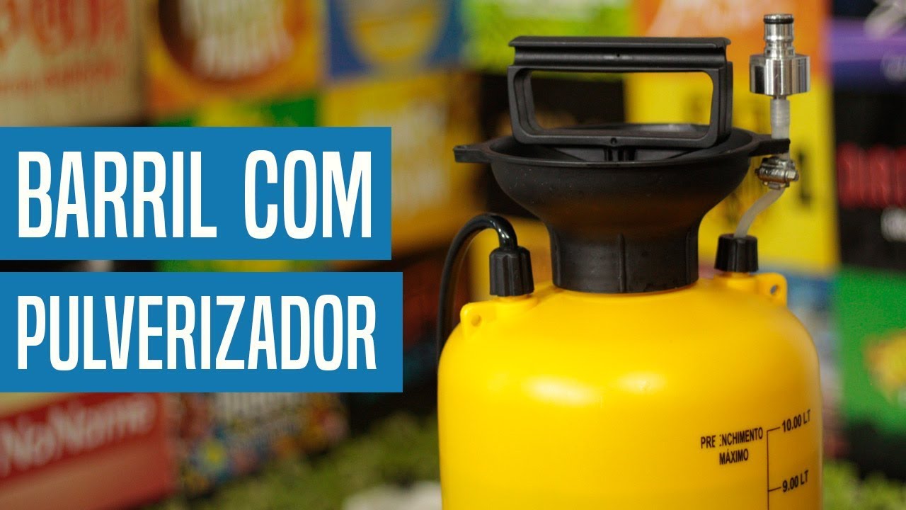 AGROKEG: Faça um Barril de Cerveja com um Pulverizador! AGORA A NASA VEM