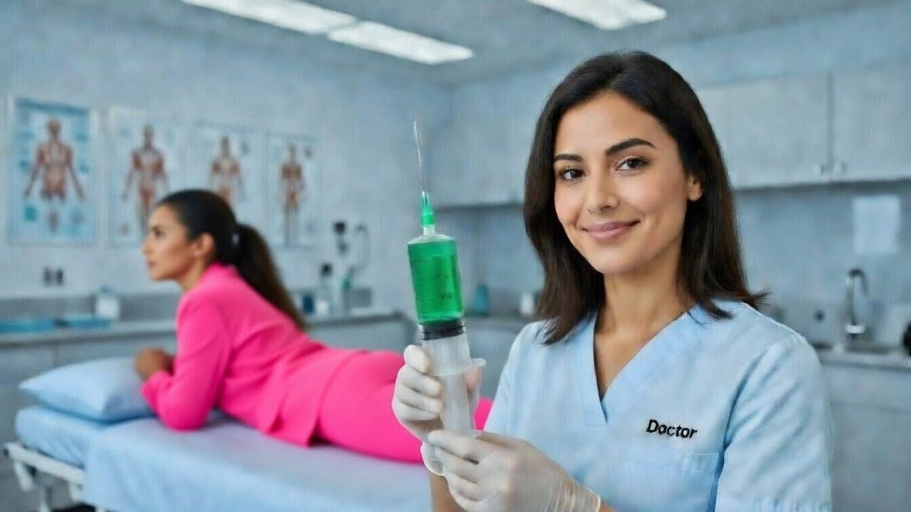 I'm intramuscular injection 😱💉💉💉 #asmr #doctor 