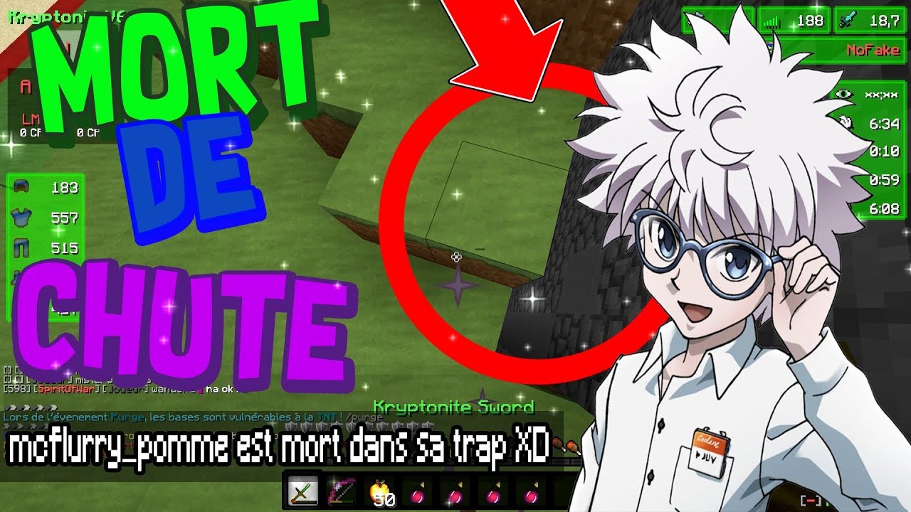 IL MEURT DE CHUTE DANS SA TRAP SUR KRYPTONIA ??!