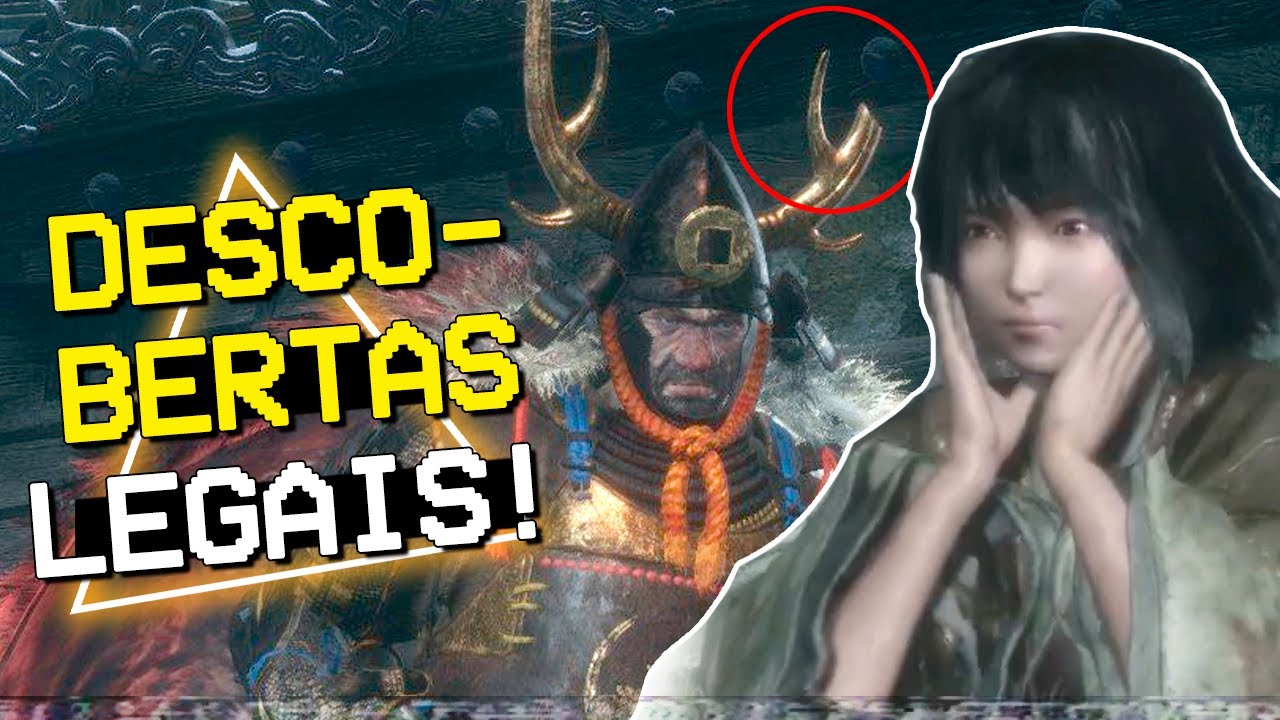 5 DESCOBERTAS MARAVILHOSAS em SEKIRO que você NÃO SABIA!
