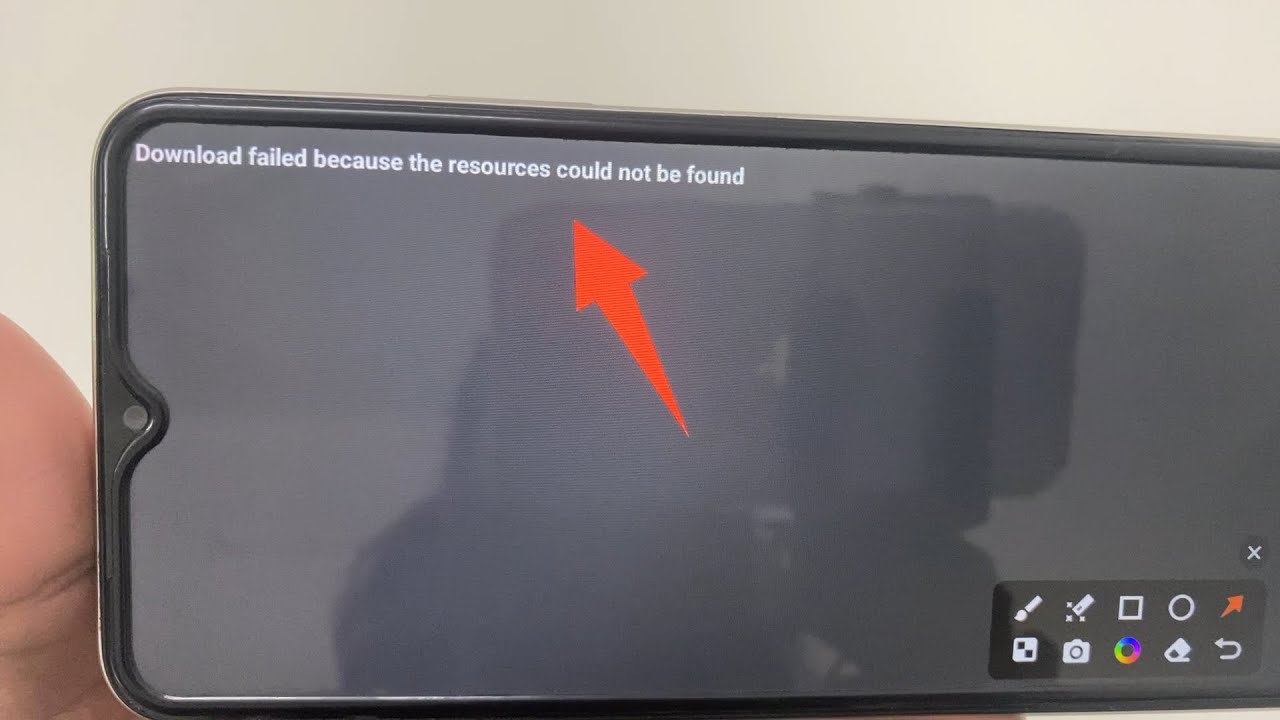 How to fix Download failed because the resources could not be found problem solve