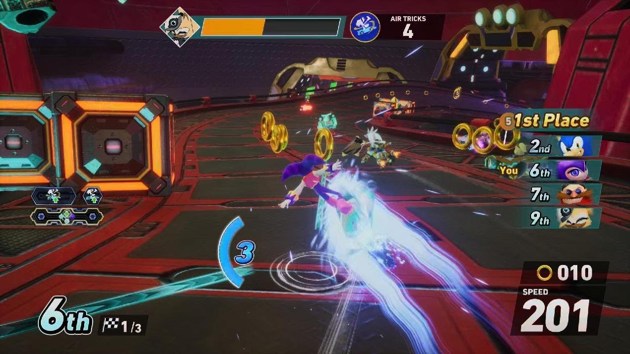 Tangle and whisper festival Air Tricks Team MatchSonic Racing: CrossWorlds