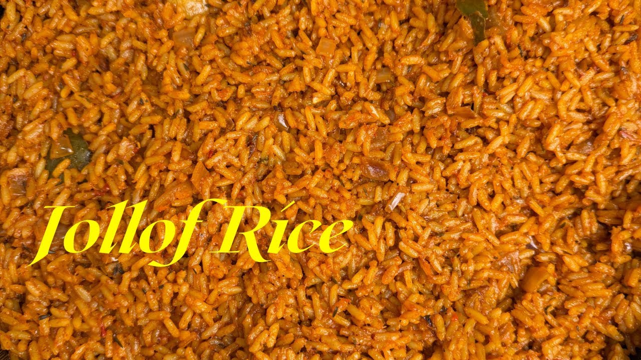 JOLLOF RICE | The best flavored way 
