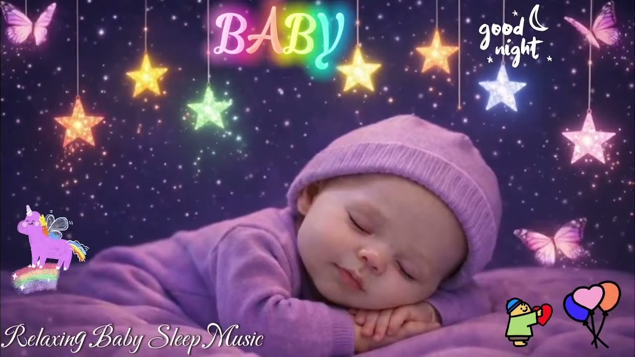 3-Minute Baby Lullaby (No Lyrics) 💖 | Berceuse Douce pour Bébé 🌙 Mozart & Brahms Sleep Music
