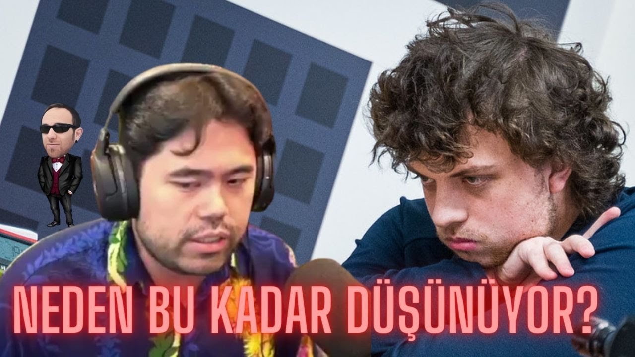 Nakamura'nın Hans Niemann'dan Kıllandığı Oyun(Altyazılı) ''Neden bu kadar düşünüyor?''