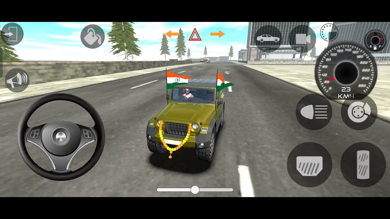 Modified Mahindra Thar  Indian Cars (Gadi Wala Game)Car Game Android Gameplay2026#77 A2Z3Dgame 