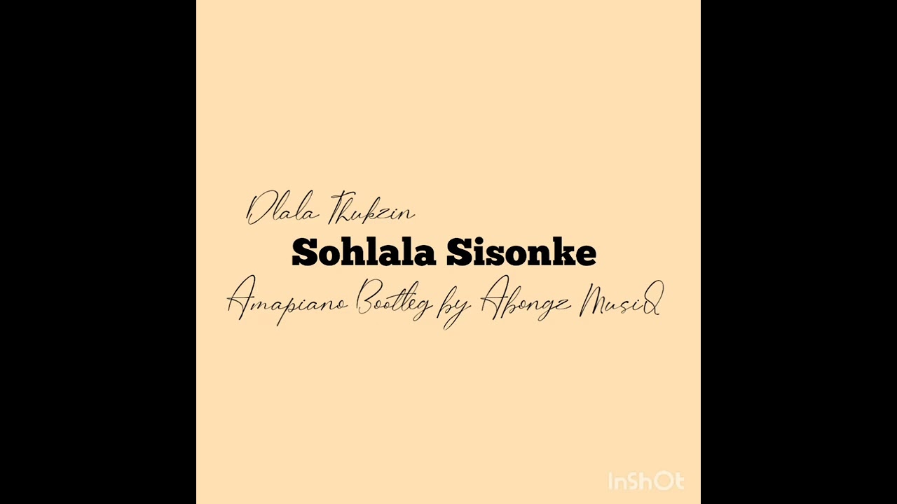 Dlala Thukzin - Sohlala Sisonke(Amapiano Bootleg)