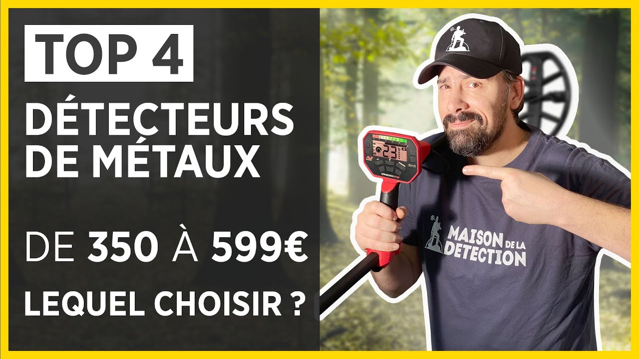 Détecteur de métaux : les meilleurs modèles mi de gamme de 350 à 599€ 👍