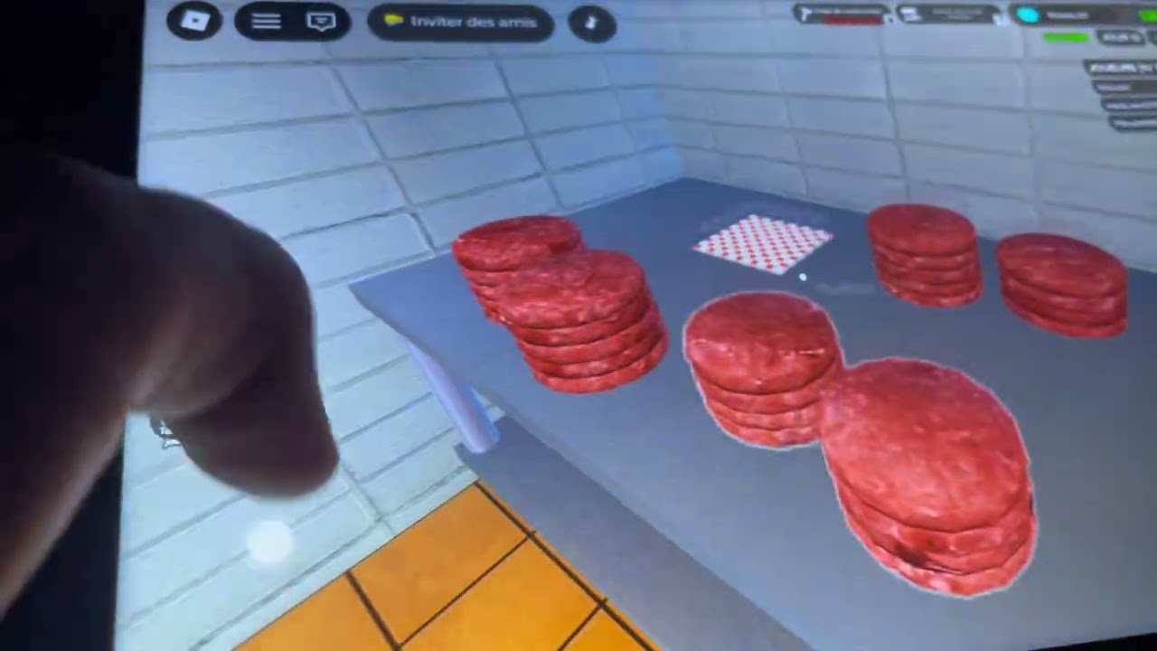 J’ai fait mon restaurant est je suis aller en prison sur Roblox