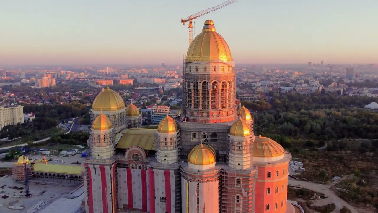 Catedrala Mantuirii Neamului - Bucuresti - Filmare drona 4k