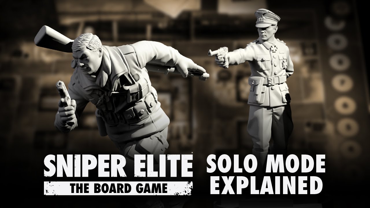 Sniper Elite: The Board Game – Solo Mode Explained