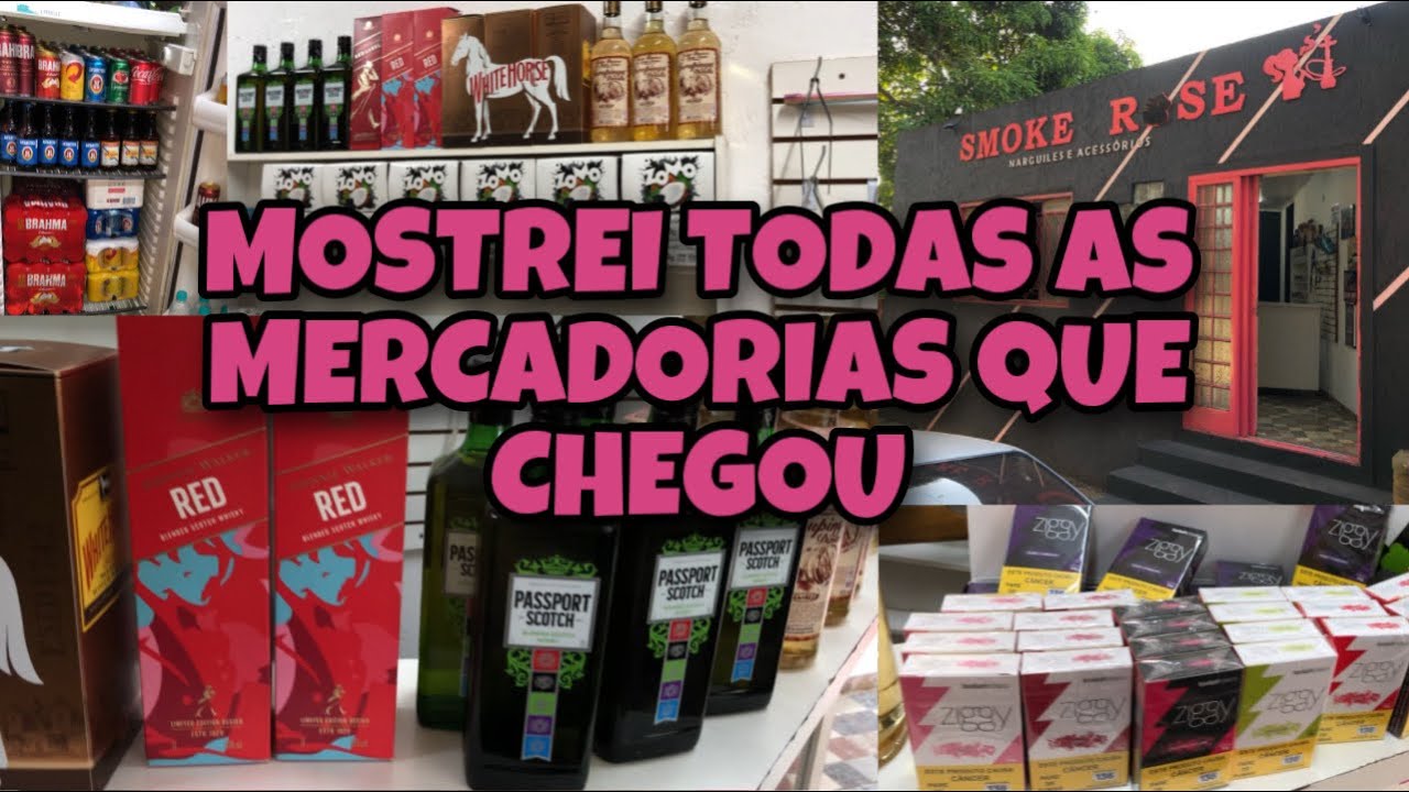 MOSTREI MINHA ADEGA E TABACARIA PRA VOC&Ecirc;S !!