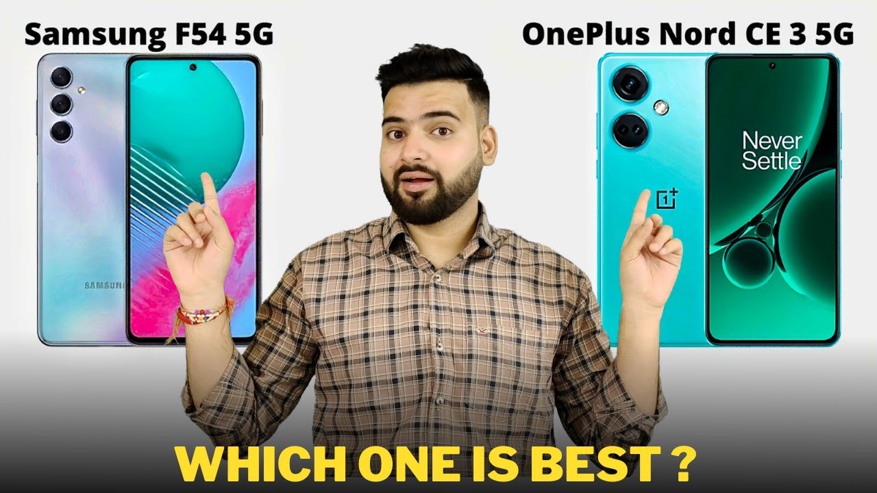 Samsung F54 vs OnePlus Nord CE 3 - Full Comparison | Should I invest for Samsung F54 ?? 🤔