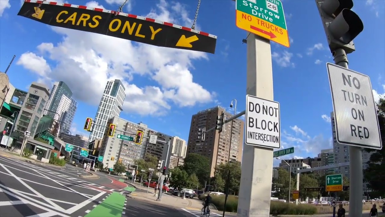 Boston on a road bike - 29min - RAW