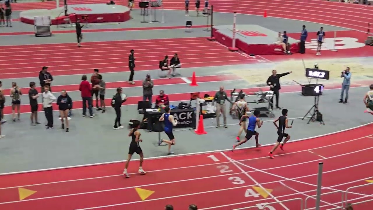 2026 Attleboro Boys Varsity Winter Track Hockomock League Championship 4×400 Relay 