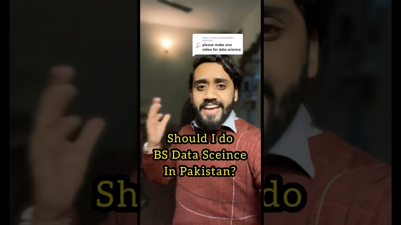 Should You Do BS Data Science in Pakistan? 🇵🇰📊 | Honest Advice