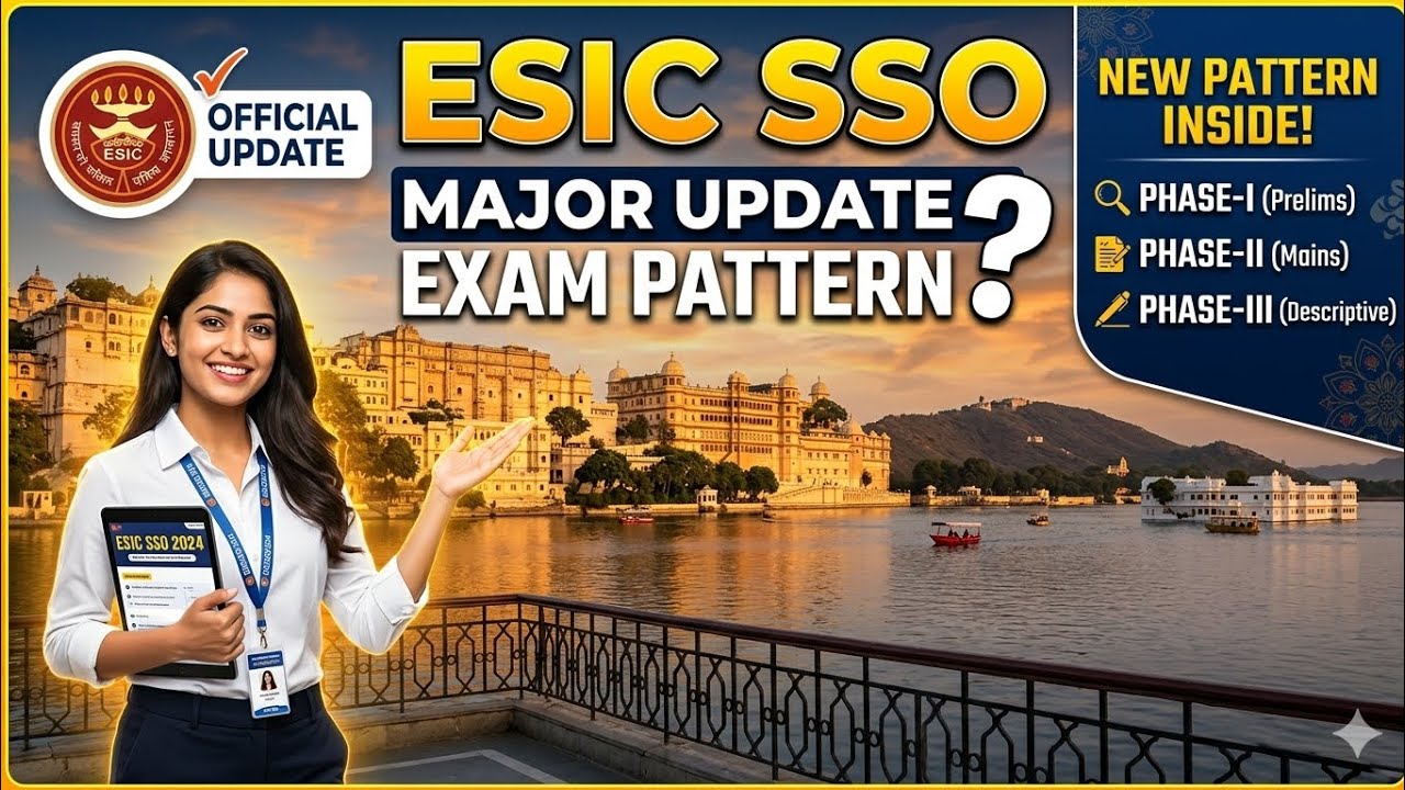 ESIC SSO EXAM UPDATE & PATTERN 2026 #esicsso #esicudc #aiimscre #vocabulary #esicstaffnurse
