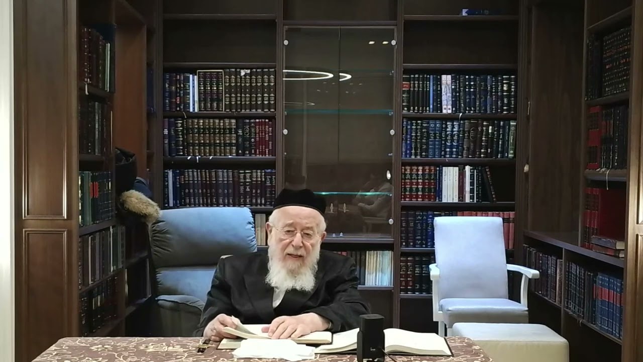Rav Schlesinger de Strasbourg | שיעור פרשת השבוע - ויחי תשפ