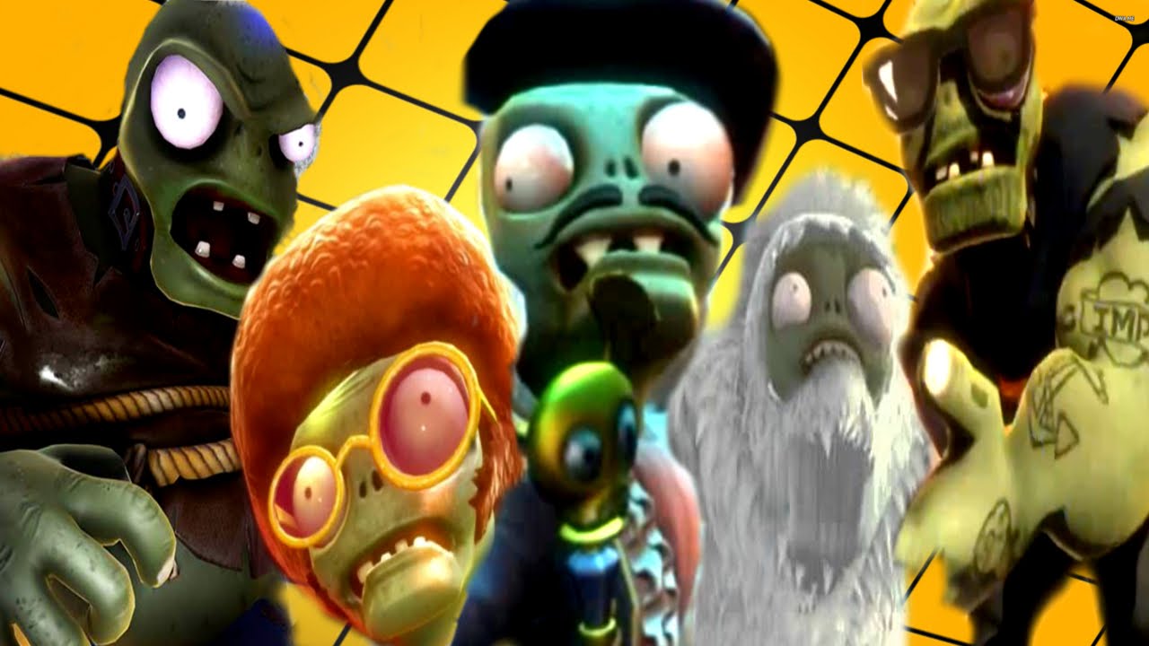 Plants vs. Zombies: Garden Warfare - All Super Final Bosses Gameplay