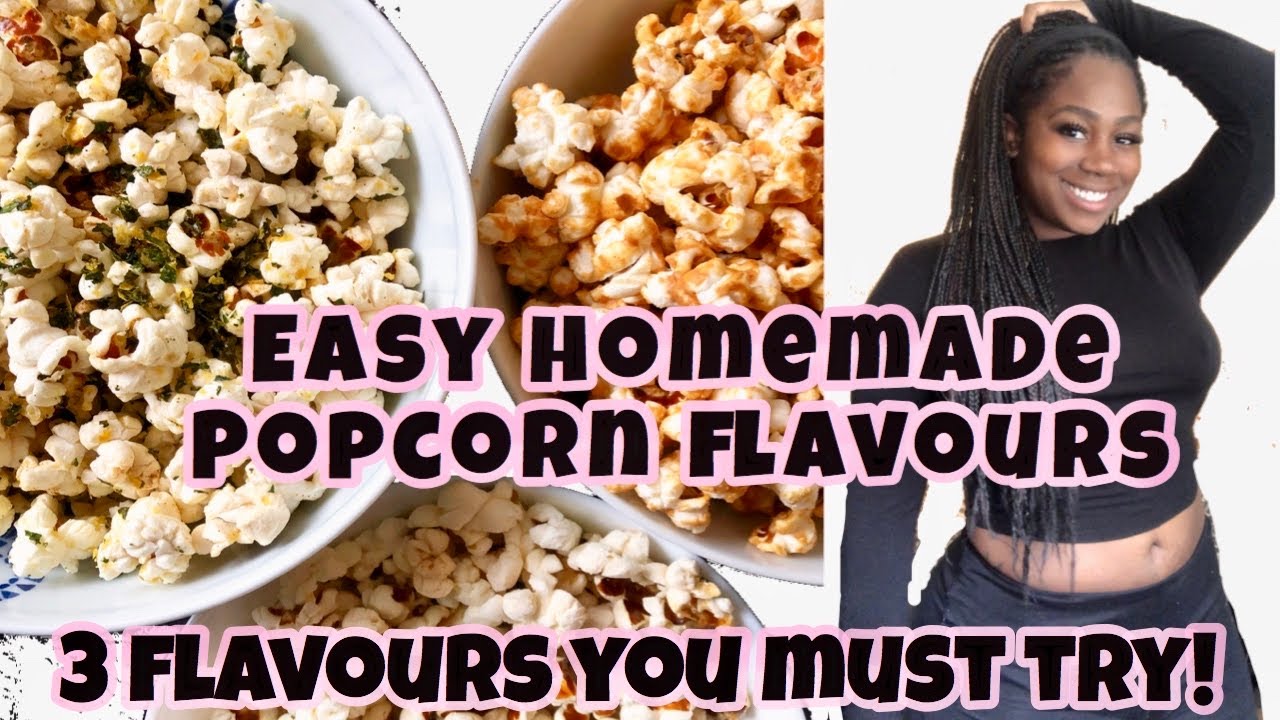 MAKING KETO SNACKS AT HOME- GOURMET POPCORN - 3 DELICIOUS FLAVOURS !