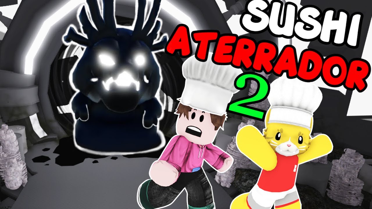ROBLOX SUSHI ATERRADOR 2 Es MAS DIFICIL😨 SCARY SUSHI 2 Juego COMPLETO | ROBI Y KIKU