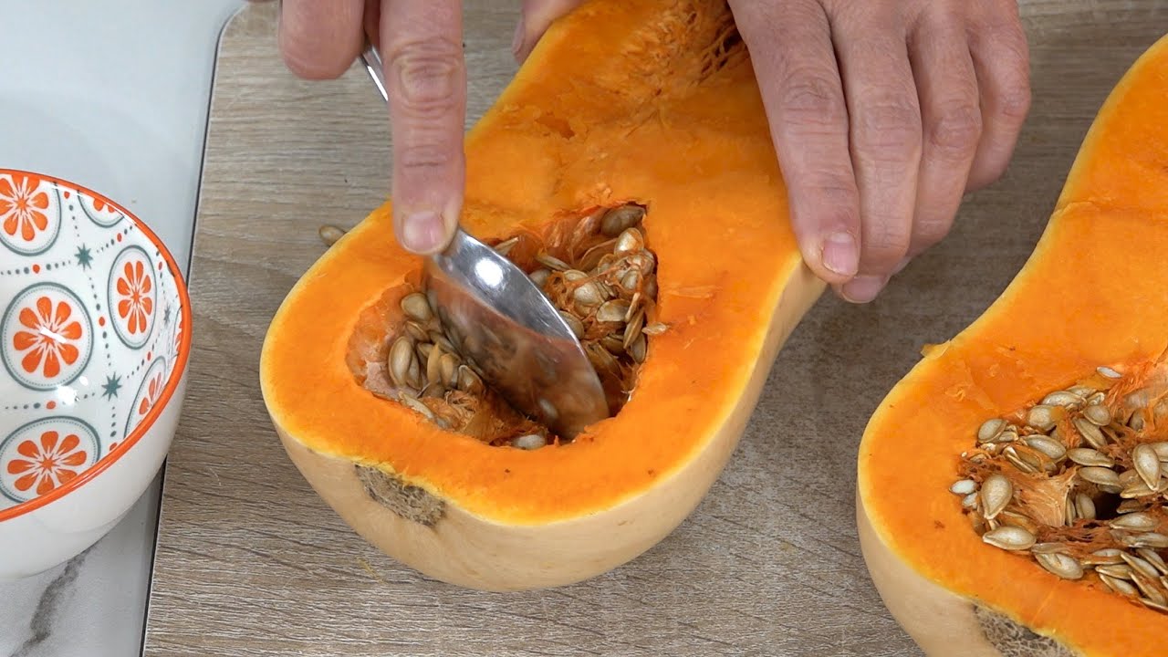 Calabaza al horno gratinada 