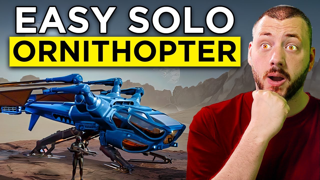 Step by Step Ornithopter Guide by a Solo Player - Dune Awakening